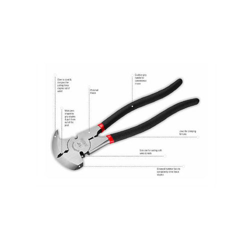 Baum 206 fencing pliers(hammer head) 10.5mm baum,   baum fencing pliers,  baum fencing pliers screwfix,  baum fencing pliers holster,  baum fencing pliers uses,  baum online price,  baum hand tools,  baum best price in online,  baum tools.