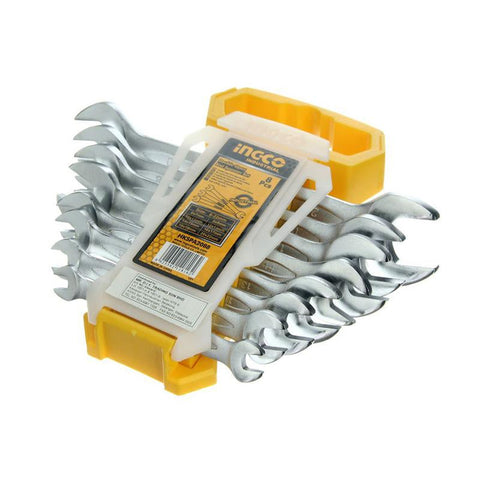 INGCO DOUBLE OPEN END SPANNER SET HKSPA 2088