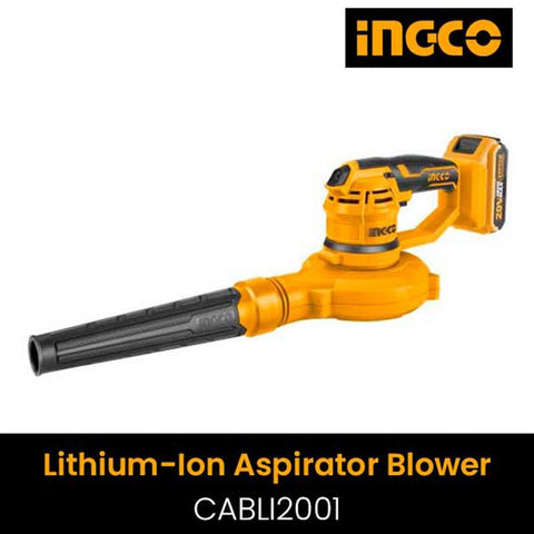 INGCO LITHIUM -ION ASPIRATOR BLOWER CABLI2001