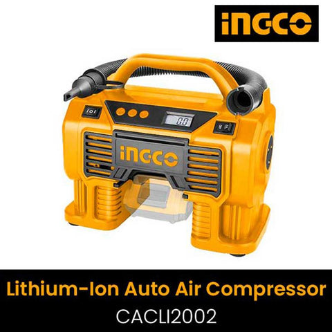 INGCO LITHIUM -ION AUTO AIR COMPRESSOR CACLI2002