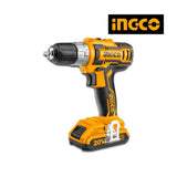 INGCO LITHIUM -ION CORDLESS DRILL CDLI2002