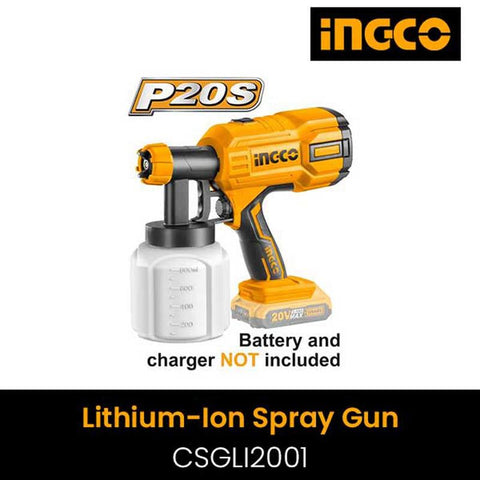 INGCO LITHIUM -ION SPARY GUN CSGLI2001