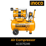 INGCO SILENT AND OIL FREE AIR COMPRESSOR ACS175246